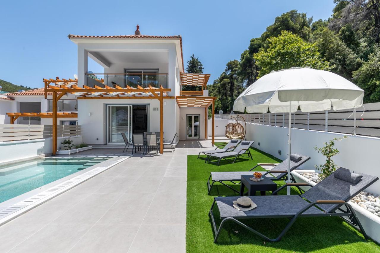 Agnontas Luxury Villas Bagian luar foto