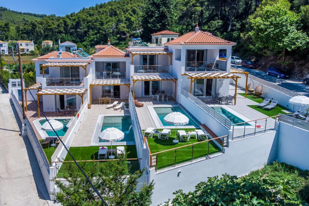 Agnontas Luxury Villas Bagian luar foto